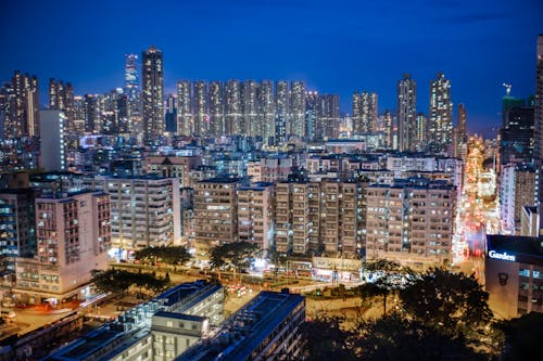 Fotobanka s bezplatnými fotkami na tému budova, cesta, Hongkong