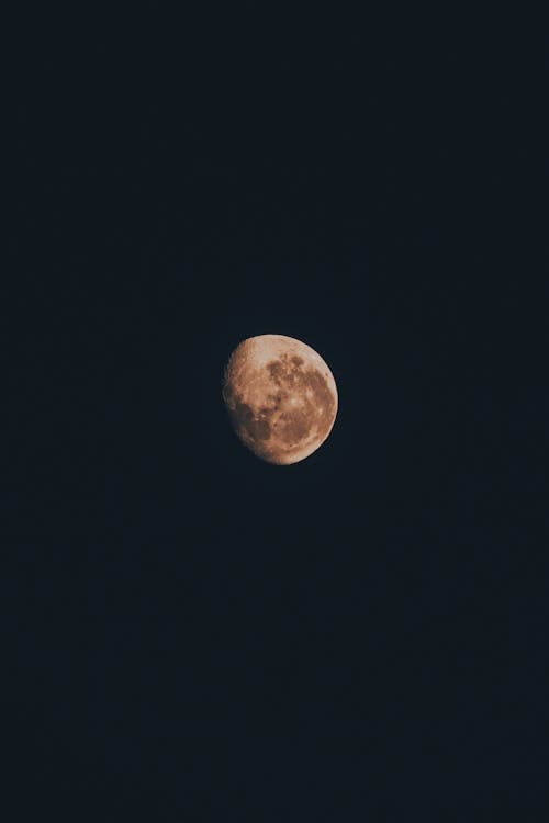 免费 垂直拍摄, 夜空, 月亮 的 免费素材图片 素材图片