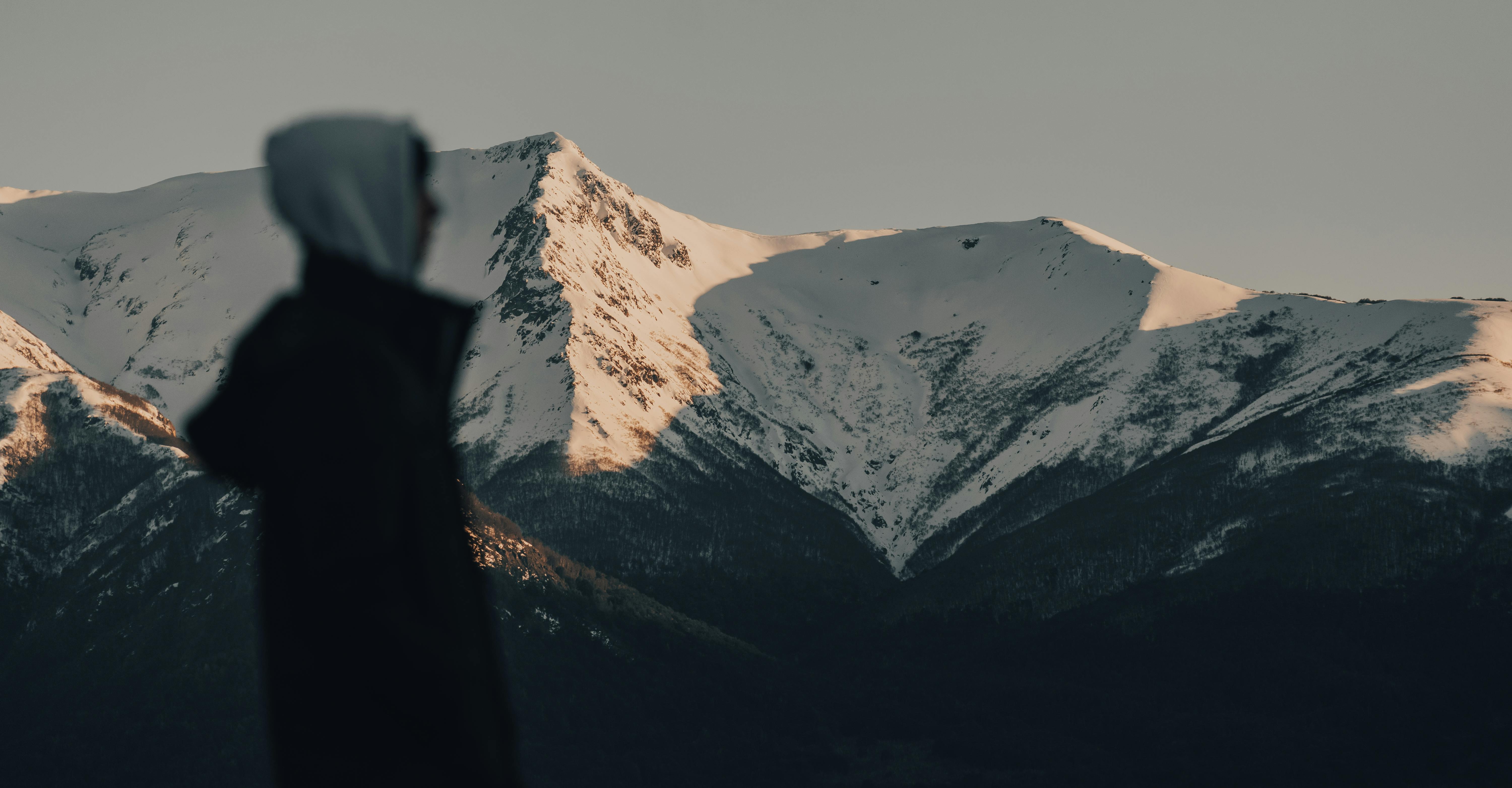 snow covered mountain