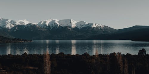 Scenic View of a Lake and a Mountain 