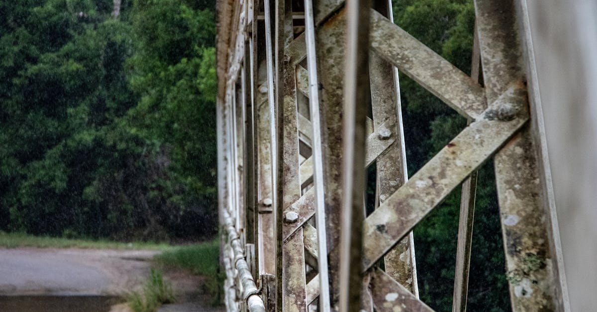 Footpath with Steel Railings · Free Stock Photo
