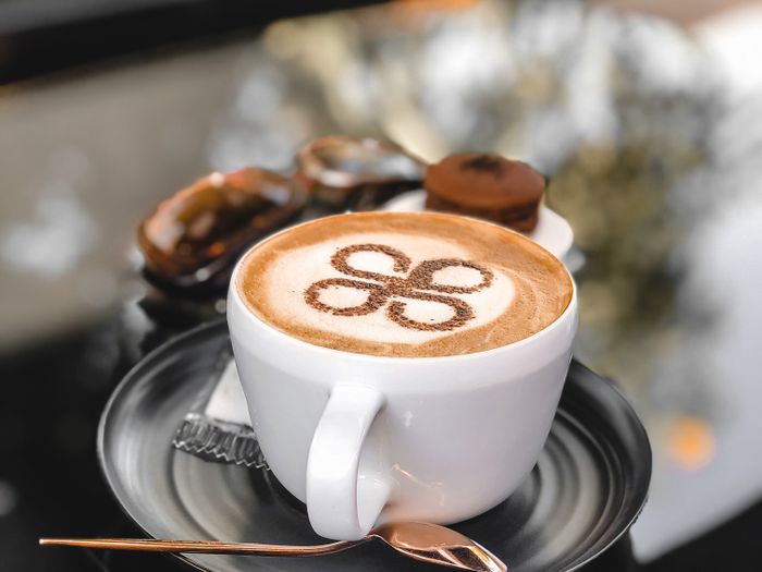 Coffee at the counter