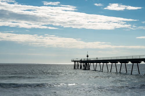 Free stock photo of beach, bridge, spain