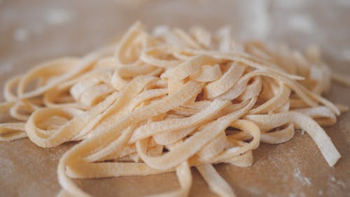 Close-up Photo of Fresh Pasta