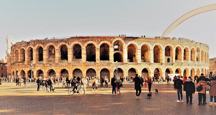 The Verona Arena In Italy