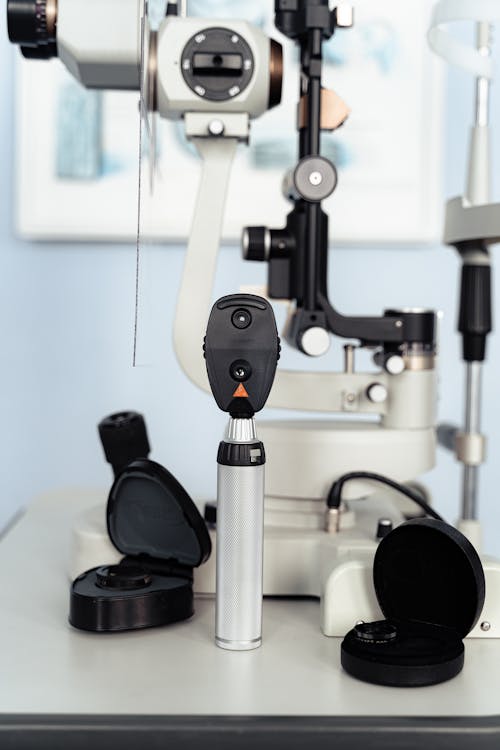 คลังภาพถ่ายฟรี ของ ophthalmoscope, ยิงแนวตั้ง, อุปกรณ์