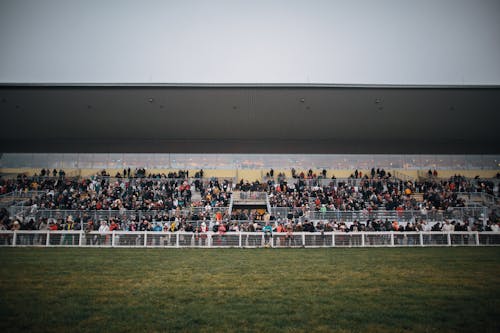 People on a Grandstand