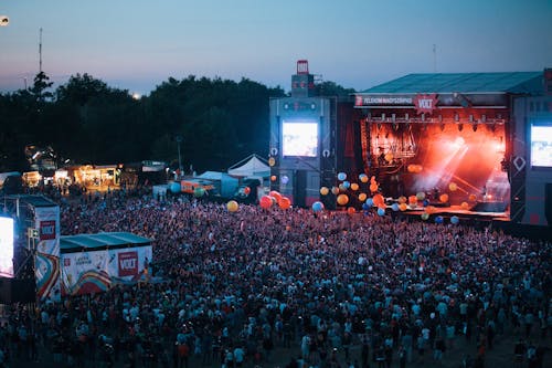 Free stock photo of crowd, hungary, mainstage