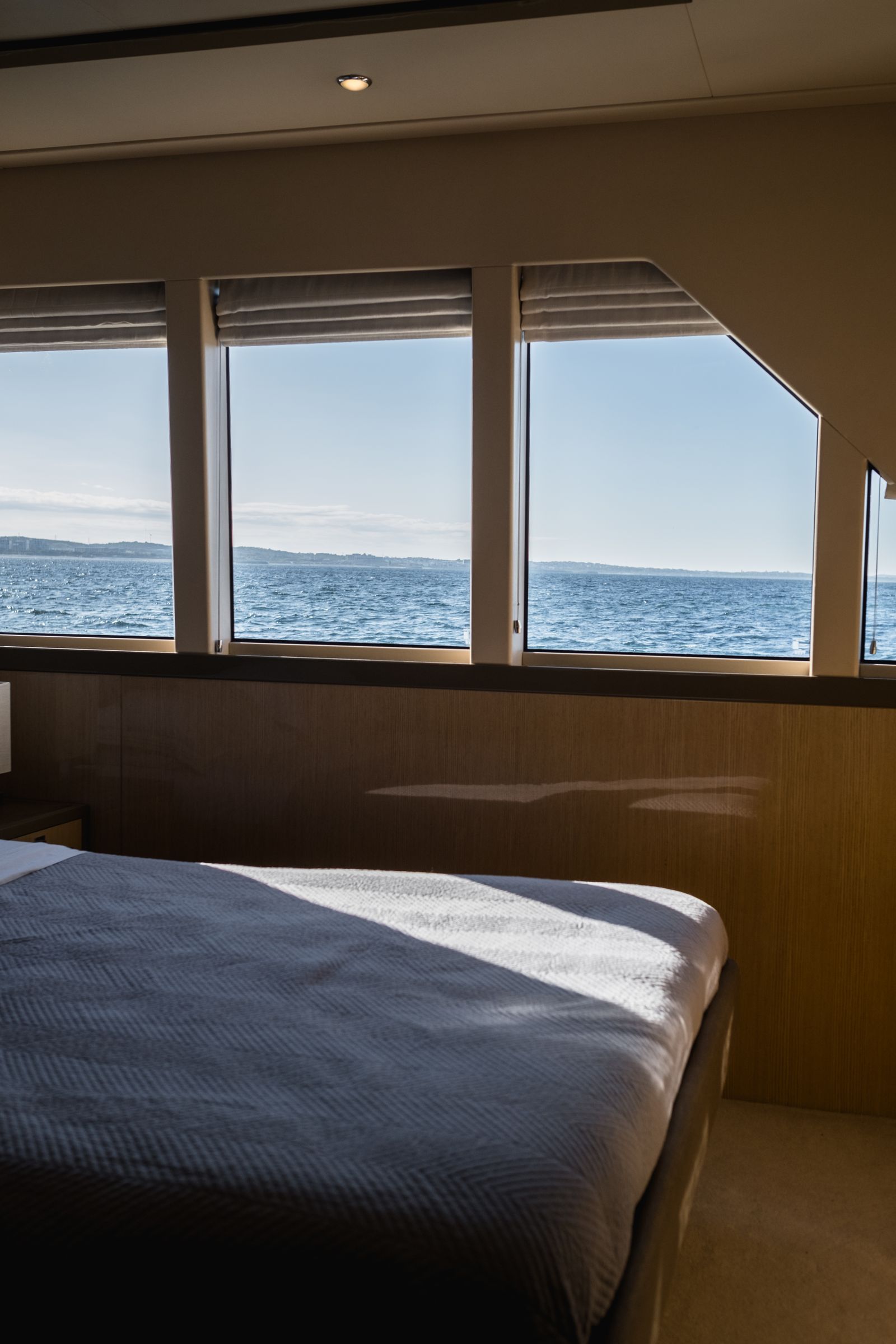 Master suite, M/Y Aurum One
