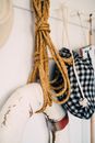 Lifebuoy Tied on a Rope