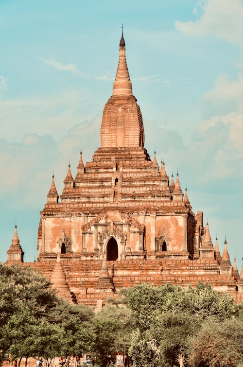 Stone Temple Near the Trees