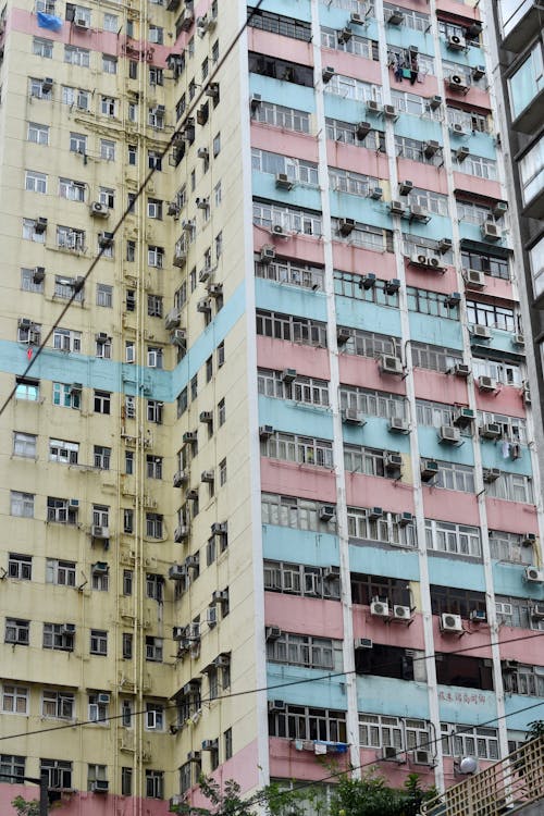 Foto stok gratis balkon, bertingkat tinggi, gedung apartemen