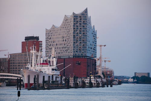 Free stock photo of architect, architecture, blue sea