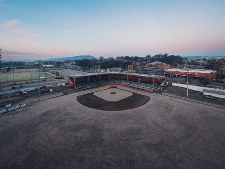Outfield grandstand view at Tidewater Yards — Photo by K on Pexels