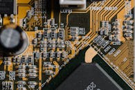 Close-Up Shot of a Chip