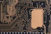 Close-Up Shot of a Chip