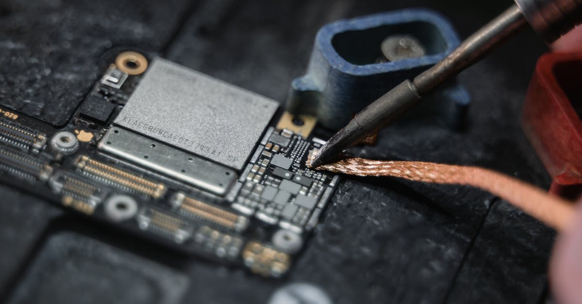 How to solder wire onto circuit board