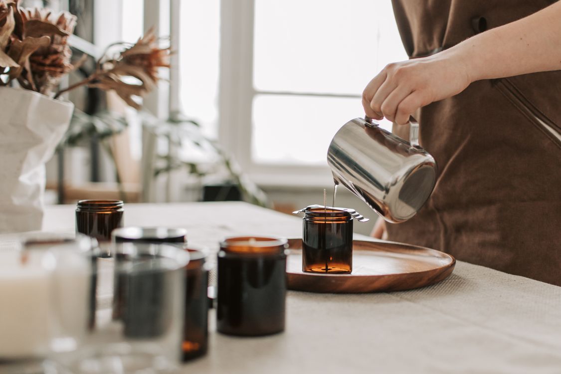 Sip and Candle Making