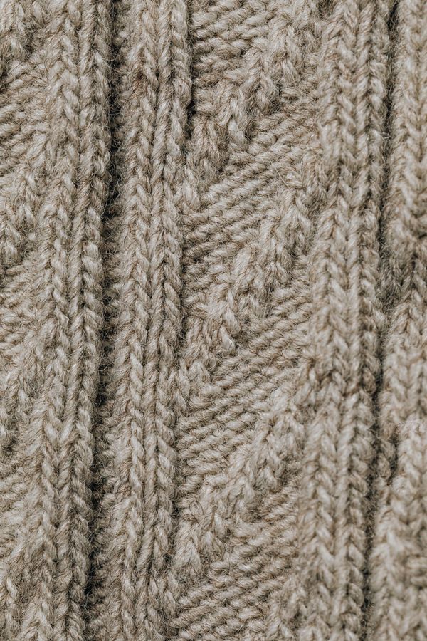 Mohair Wig, Ash Blonde