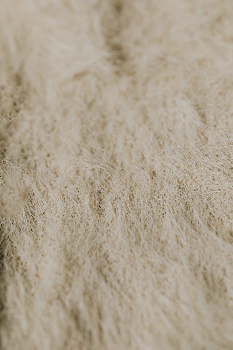 Close-up Of A Furry Texture