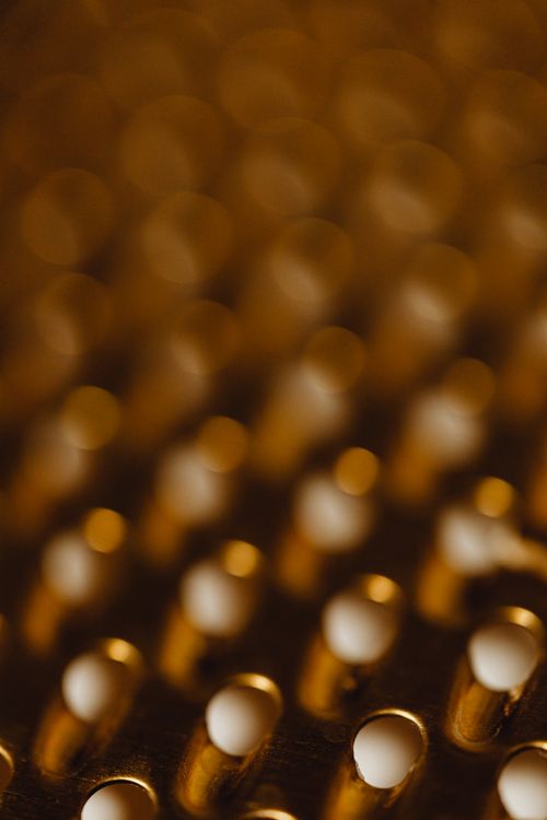 Yellow Rows Close up of Yellow Rows · Free Stock Photo