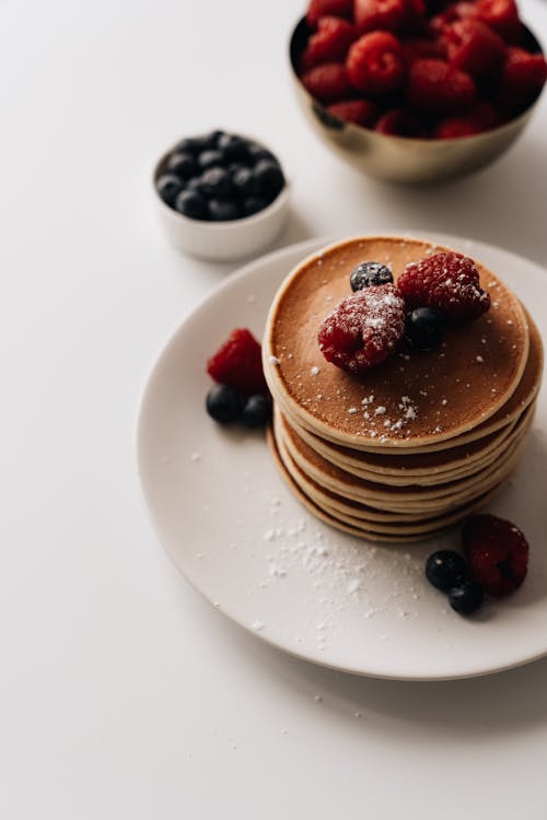 Fotos de stock gratuitas de apilar, comida, desayuno