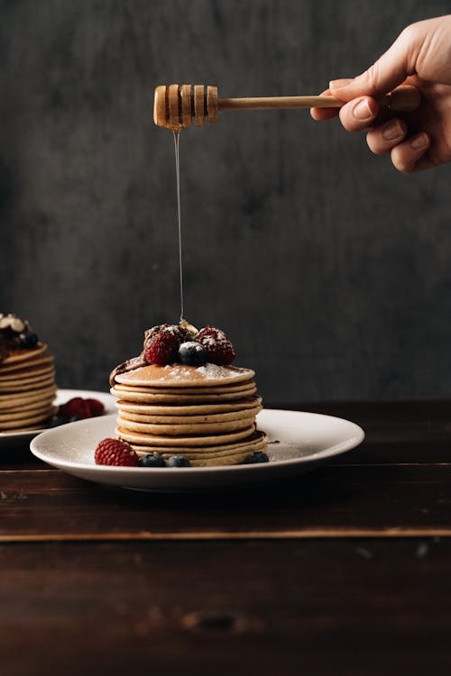 Fotos de stock gratuitas de apilar, comida, desayuno