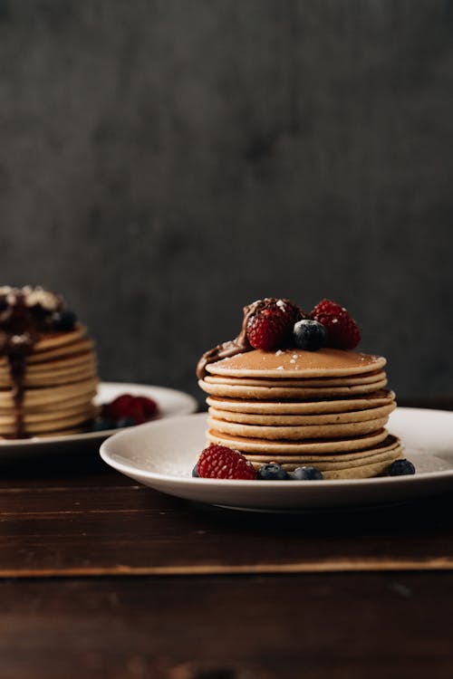 Fotos de stock gratuitas de apilar, comida, desayuno