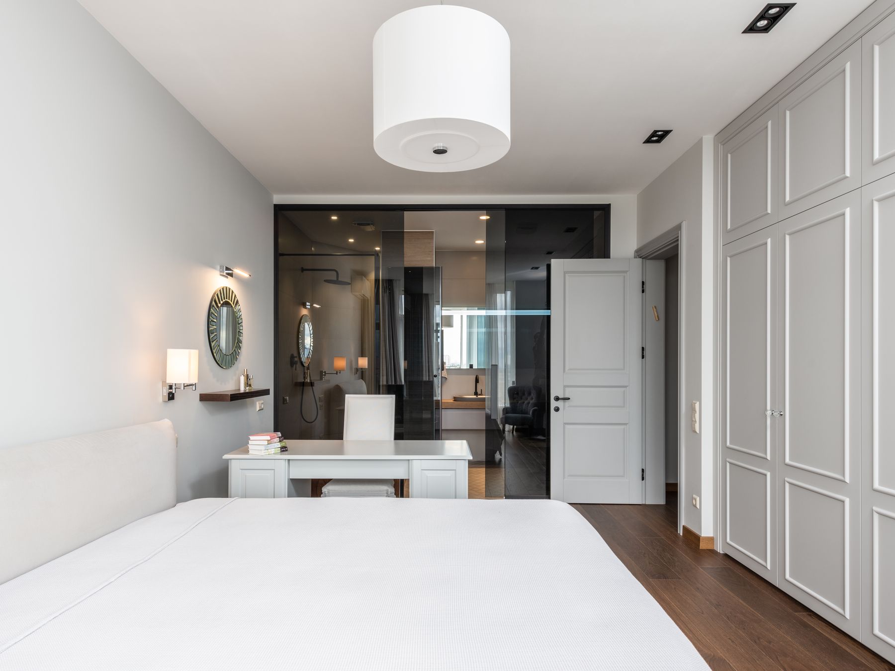 uPVC Spraying in Kings Cross — surfaces prepped and cut in by hand