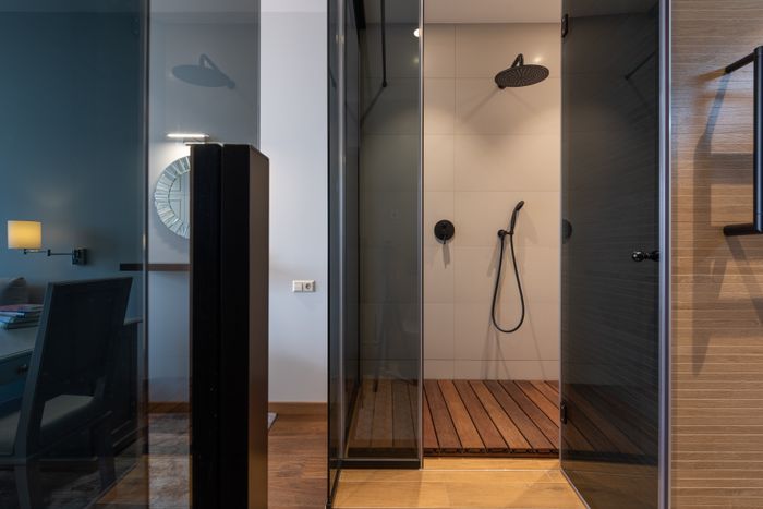 Full cabin bathroom remodel completed in Lake Arrowhead, CA
