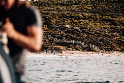 Kostnadsfri bild av hav, havsstrand, människor