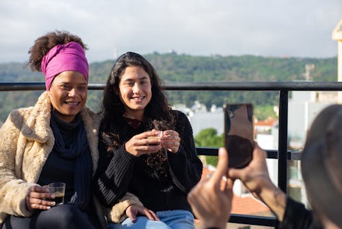 Free Women Smiling at the Camera Stock Photo