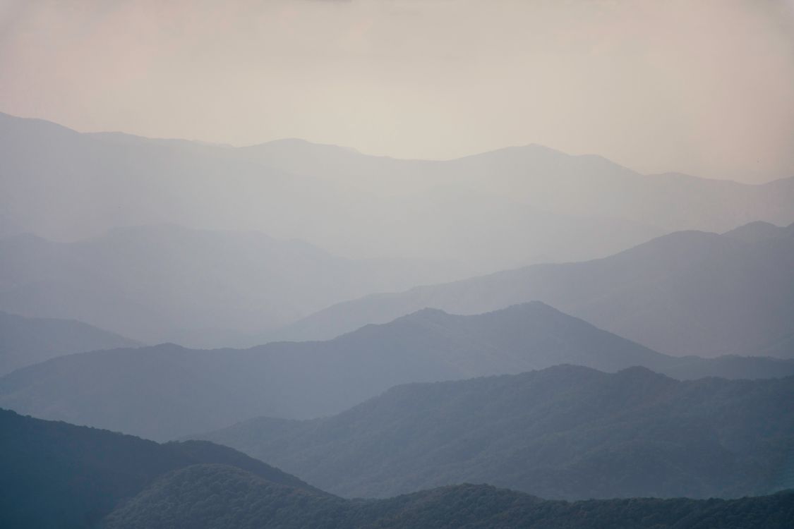 Silhouette of Mountains · Free Stock Photo
