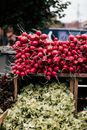 Piles of Beetroots and Lettuce