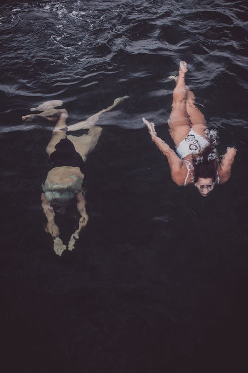 Foto stok gratis di bawah air, hiburan, istri