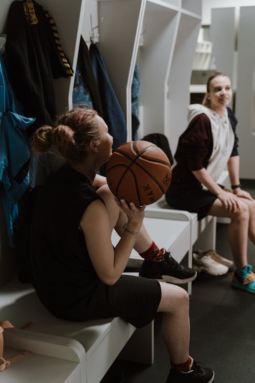 Women Sitting on the Bench