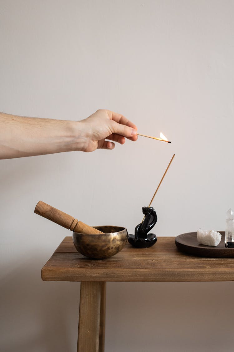 Hand Lighting Incense Stick