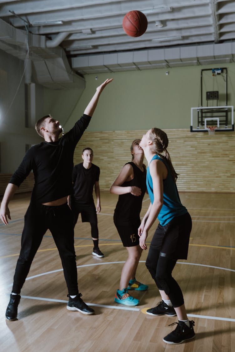 People Playing Basketball