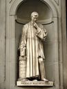 Niccolo Macchiavelli Concrete Statue