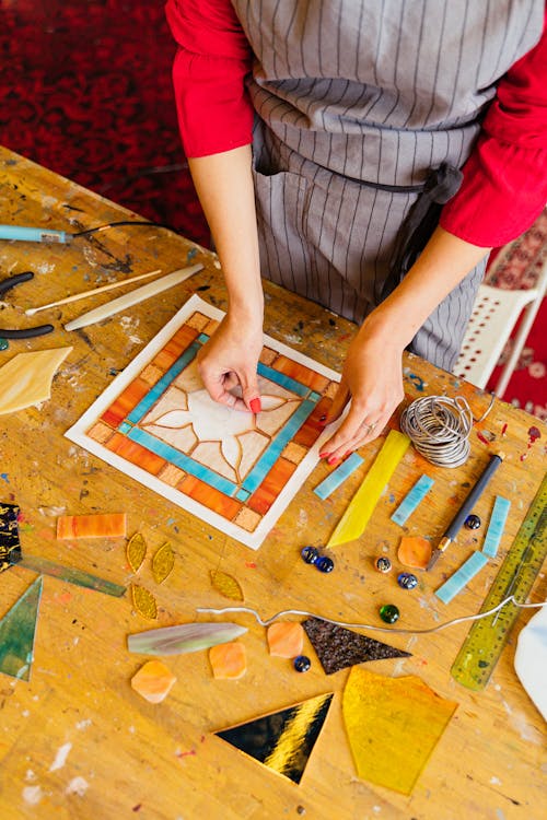 Fotos de stock gratuitas de Arte, fabricando, mujer