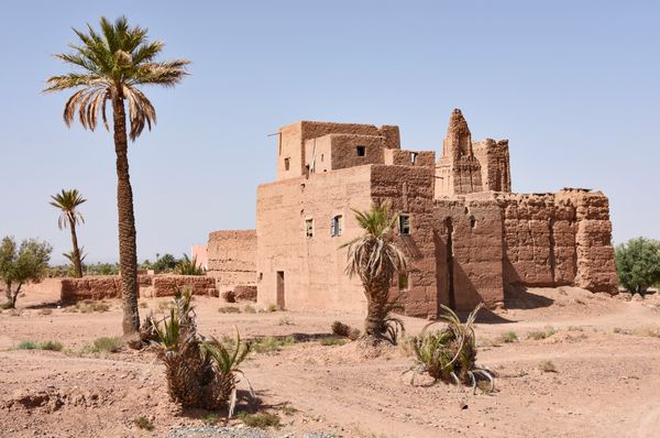 Skoura oasis Morocco landscape
