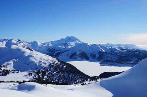 Бесплатное стоковое фото с Аэрофотосъемка, голубое небо, горы