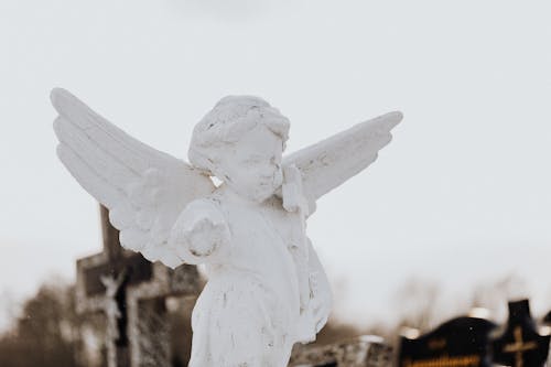 Kostnadsfria Kostnadsfri bild av ängel, figur, klassisk Stock foto