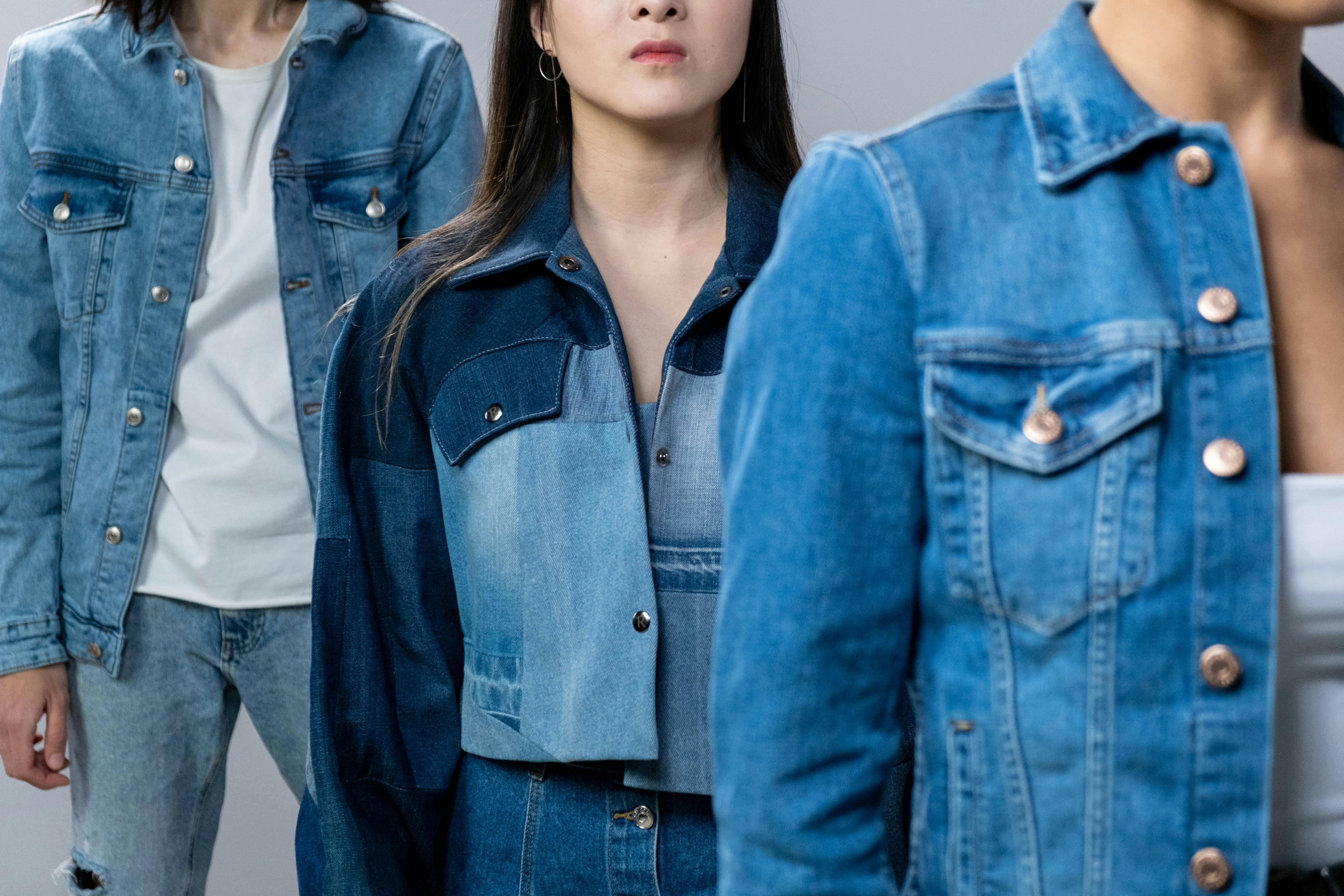 ¿Cómo se llaman las chaquetas jeans?