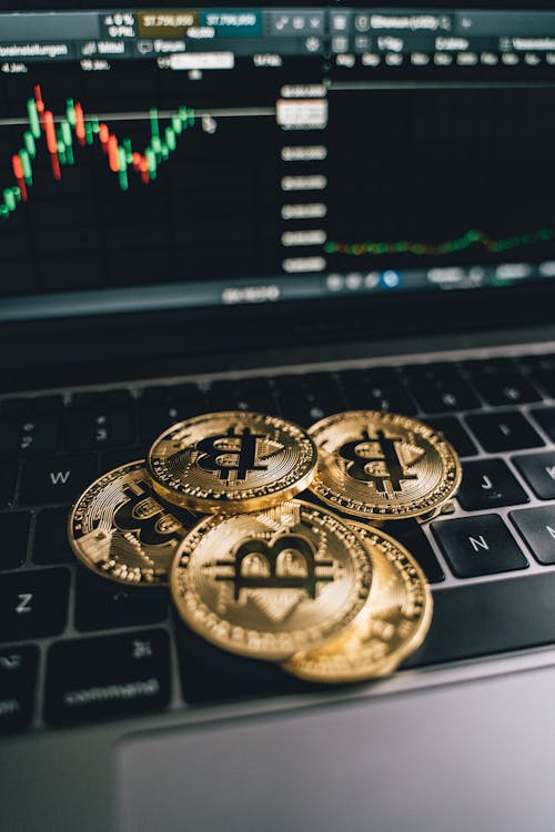 Gratis stockfoto met bitcoin, cryptogeld, financiën