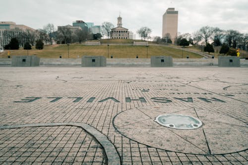 Town Square in Nashville in Front of Tennessee State Capitol