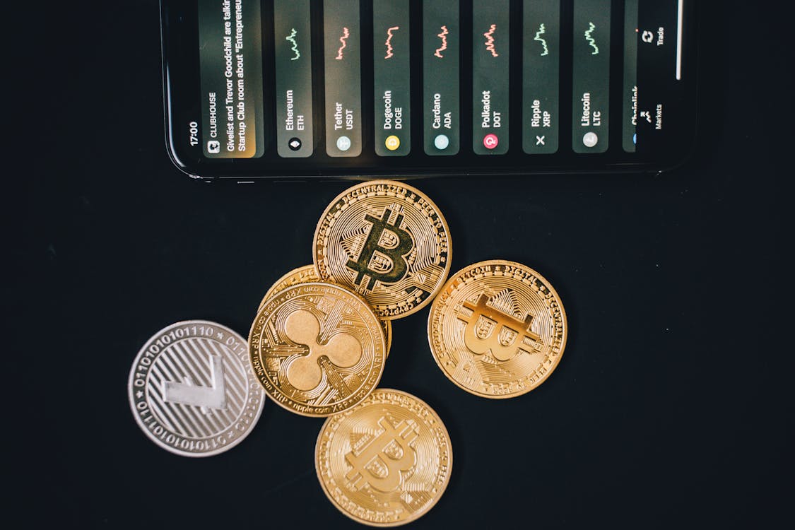 Free stock photo of achievement, bank, bitcoin