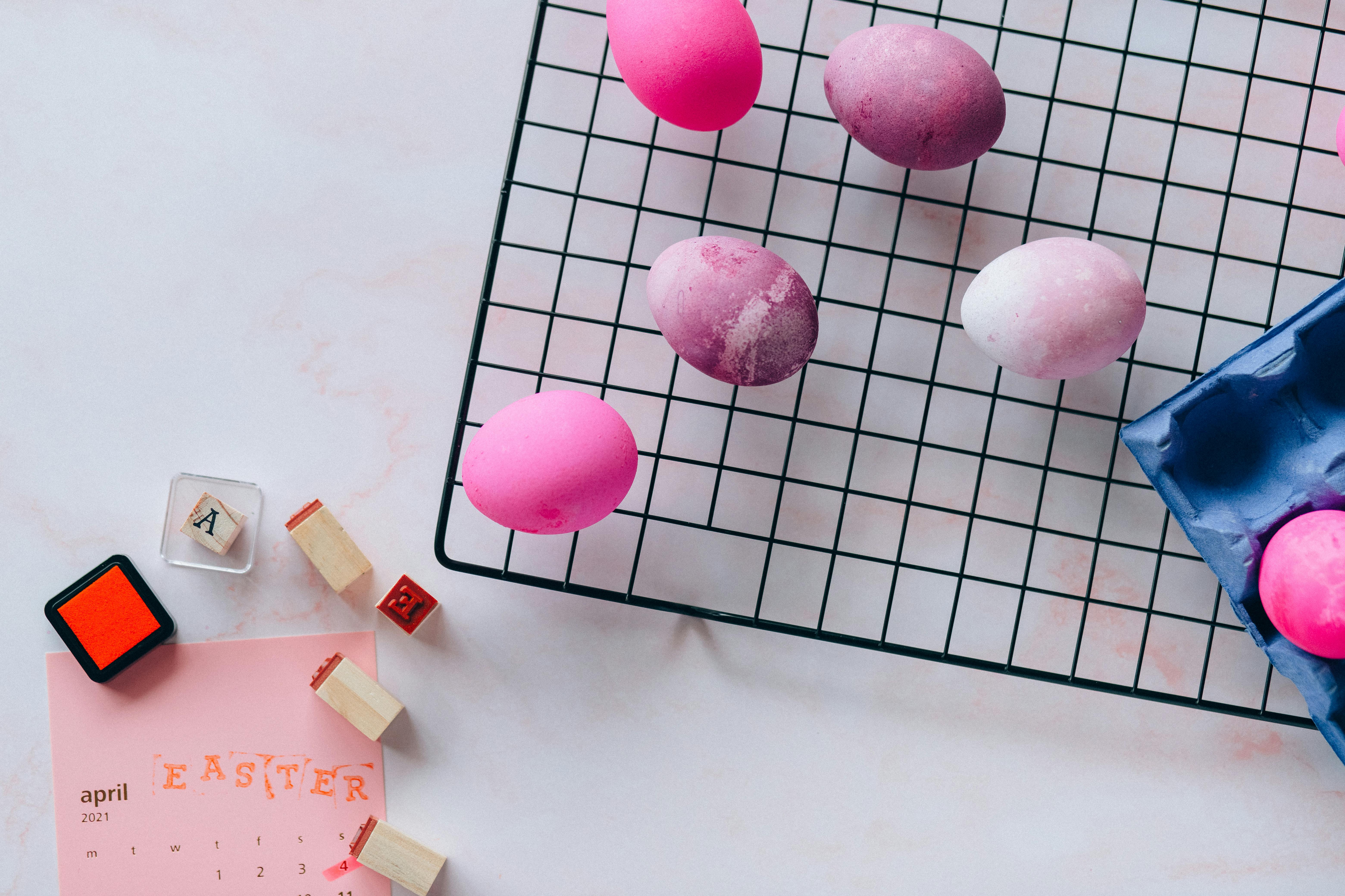 Методы окрашивания яиц