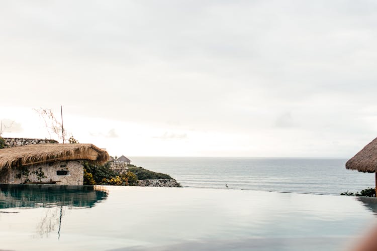 View Of A Sea From An Infinity Pool