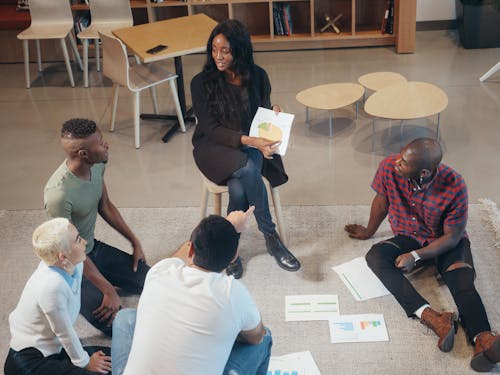 Office Team Having a Meeting